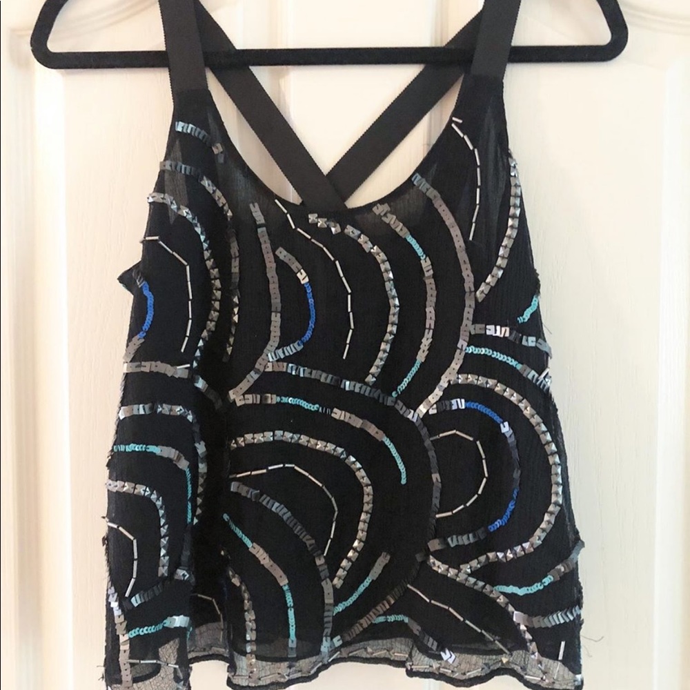 Free People beaded tank